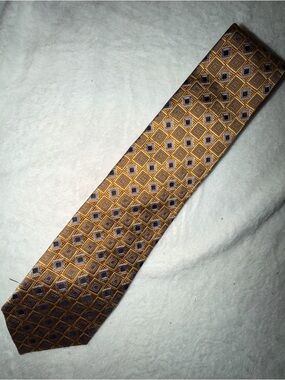Robert Talbott patterned silk tie
